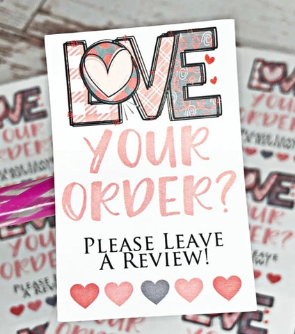 Love your order? 2.5” stickers - 14 stickers per sheet