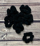 Black liverpool scrunchie