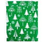 Green Christmas trees 10x13 premium poly mailer - set of 10