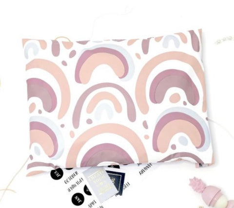 Boho rainbow 6x9 poly mailer - set of 20