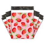 Sweet strawberries 10x13 premium poly mailer - set of 10