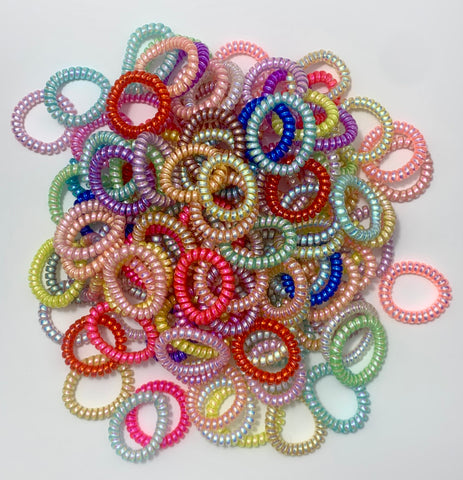 Assorted hair coils - set of 5