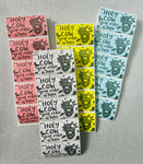 Holy cow 2.25” stickers - set of 50