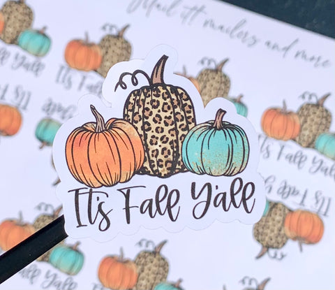 It’s fall ya’ll  stickers - stickers per sheet