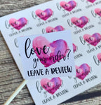 love your order? Stickers - 20 stickers per sheet